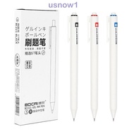 AHOUR1 Press Neutral Pen Set 6pcs Smooth Office Supplies Student Stationery School Special Test Pen St Pen Head Writing Pen