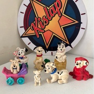 [PRELOVED - Take All 7 Pieces] Vintage 101 Dalmatians Figures Set Disney Retro Toy Lot Collectible