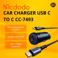 CAR CHARGER MCDODO C TO C CC-749