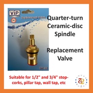 ViP Quarter-turn Ceramic-disc Spindle / Replacement Valve