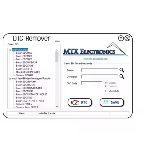 2025 Newest DTC Remover 1.8.5.0 KESS KTAG FGTECH OBD2 ECU Chip Tuning Software Full MTX