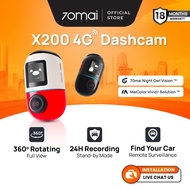 (Clearance Stock) 70mai Omni 360° Dash Cam X200 with 4G GPS AI Parking Surveillance