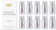 P-Beauty Cosmetic Accessories Eyelash Lifting Eyelash Wave #1 Perm and #2 Fixing Gel as Sachets for 