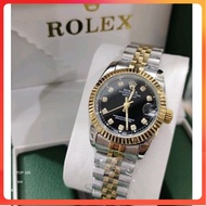 Rolex date just jam tangan perempuan automatic watches fordiameter with free box stainless Steel jam