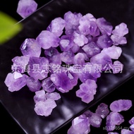 Fish Tank Rough Stone 0.5kg amethyst Potted Plant Stone flower amethyst Natural amethyst Ore Aromath