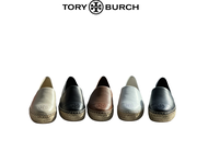 [Tory Burch Hong Kong]Tory Burch New product 2024Tory Burch Tangliboqi color-blocked sheepskin embroidered small logo thick-soled fisherman shoes