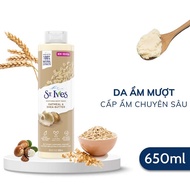Sữa Tắm St. Ives 650ml Làm Sạch Dịu Nhẹ Dưỡng Ẩm Da Hương Cam Chanh Yến Mạch Bơ Shea Muối biển ST.Iv