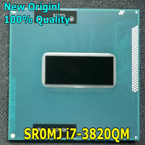 1PCS New SR0MJ i7-3820QM Core i7 Mobile CPU i7 3820QM Laptop CPU 8MB PGA 2.7GHz to 3.7GHz SROM