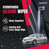 Kamatto Wiper Toyota Wish 7 Seater (2009-2017) Hydrophobic Silicone Water Repelling Coating