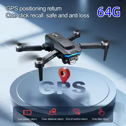 F208PRO Drone 4K Profesional EIS HD Gimbal GPS 5G WiFi 1KM RC Distance FPV Dron PRO Brushless Quadco