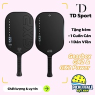Gearbox GX2 & GX2 POWER - Elongated style - Genuine Pickleball racket - Breakthrough SST 2.0 CarbonR