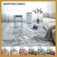 Unitwo Living Soft and Comfortable Rasfur Fur Carpet Size 90X150CM & 120X180CM Anti-Slip Floor Fur C