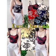 EMILY Dragon Print Cami Croptop 10323