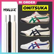 Premium white and black replacement Onitsuka Tiger shoe laces - Sports shoe laces