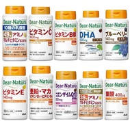Japan Local Asahi Asahi Dear-Natura Vitamin C and B/VB Capsules 39 Coenzymes Q109.5.1