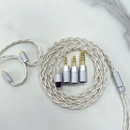 【Bestseller】 4 Core Single Crystal Copper Earphones Upgrade Cable 3 In 1 Balanced Wire 3.5/2.5/4.4 With Mmcx/0.78mm 2 Pin