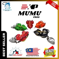 EXP MUMU FROG 31mm/6g Soft frog katak tiruan umpan pancing ikan haruan toman