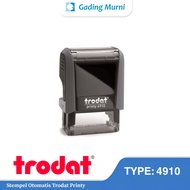 Trodat 4910 Practical and Automatic Stamp Size 26 X 9 mm