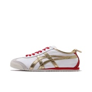 Onitsuka Tiger Mexico 66 Men and women shoes Casual sports shoes White red gold【Onitsuka store official】
