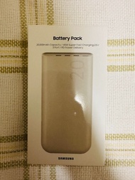 Samsung三星45W 20000mAh超快速充電器Power Bank｜三接口3 Ports｜全新未拆Brand New｜行貨