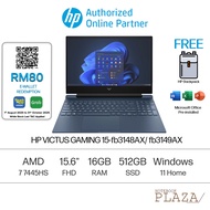 HP VICTUS GAMING 15-fb3148AX/ 15-fb3149AX 15.6" FHD 144Hz Laptop ( R7 7445HS, 16GB, 512GB SSD, RTX40