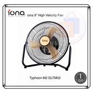 iona 9” High Velocity Floor Fan [Typhoon M2 - GLTM 02] - (1 Year Warranty)