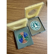 🐁 🐃 🐅 🐇 🐉 🐍 🐎 🐐 🐒 🐓 🐕 🐖  洛坤府 帕玛哈塔 无影塔佛寺 佛历2550年 玛哈蒙坤版  加持1️⃣6️⃣次 经粉材质 翡翠绿及彩色陶瓷面  泽度金天神牌 后面放2530人缘膏 附