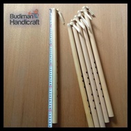 tbn barang bagus seruling / suling bambu sunda lubang 6 tinggi 55cm