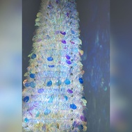 Foldable Christmas Tree Colorful Laser Colorful Retractable Tree Christmas Wedding Party Decoration