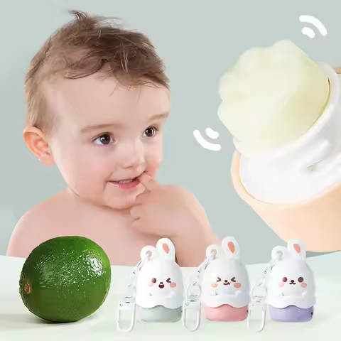 Fruity Children Baby Lip Balm Moisturizer Nutritious Anti Dry Cracking Lip Mask Cute Cartoon Bunny K
