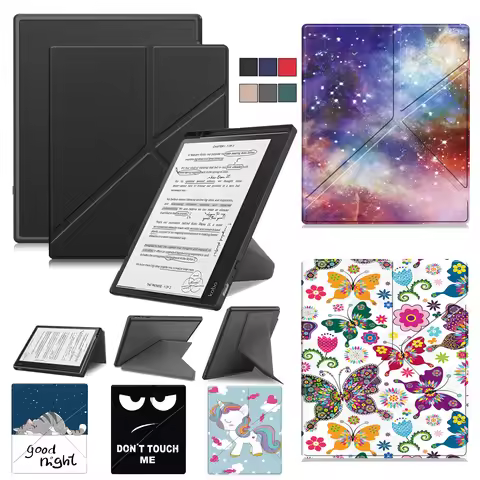 For Kobo Elipsa 2E Cover with Pencil Holder 10.3 inch 2023 Ereader Kobo Case PU Leather Ebook Sleep 