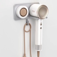 Space Aluminum Hair Dryer Suitable for Dreame Hair Dryer Rack No Drill Wall-Mounted Hair Dryer Shelf