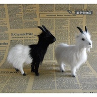 Simulation Goat Aries Black Sheep View Christmas Gifts Christmas Tree Decoration Pendant Little Lamb