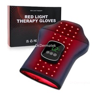660nm 850nm Red Therapy Light Hand Device with Heating Red Therapy Light Glove for Hand Arthritis Fi