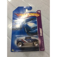 Hot Wheels HUMMER H3T Concept blue