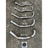 Giorno125 Exhaust Pipe Giorno Stainless Steel 304