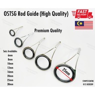 OSTSG Guide High Quality (Sliver) Stainless Steel Rod Guide Cincin Rod Guide