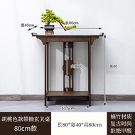 New Chinese Style Altar Home Altar Guan Gong Modern Minimalist Buddha Cabinet Shrine Figure of Buddha God of Wealth Worship Table Incense Burner Table