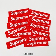[Homieee] Supreme Box Logo Bag Sticker Accessories