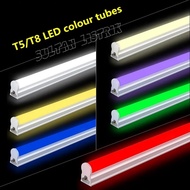 LAMPU NEON T5 30CM 6WATT KOTAK / LAMPU TUBE TL NEON T5 30CM 6WATT WARNA WARNI