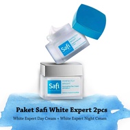 Paket Safi Ultimate Bright 2pcs - Day Cream SPF15 PA+++ & Night Cream - Krim Siang dan Krim Malam