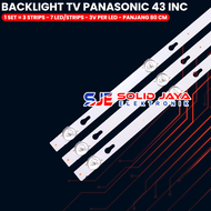 BACKLIGHT TV PANASONIC 43 INCH TH-43F302G TH-43G302G TH-43F306G TH-43G306G TH-43H400G TH-43HS500G