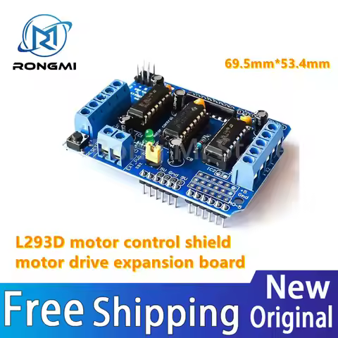 5-50PCS L293D motor control shield motor driver expansion board 5.0 7 Reviews ౹ 85 sold 100% Quality