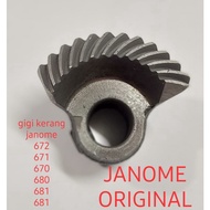 MESIN Spmj Janome Sewing Machine Shell Gear, Janome Sewing Machine Gear