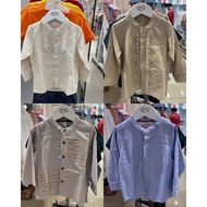 KEMEJA Qna Shirt Boys'koko size 1.2.3.4 years
