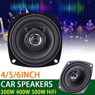 ☮4/5/6 Inch Subwoofer Car Speakers 300/400/500W HiFi Coaxial Subwoofer Car Audio Music Full Rang ✌♚