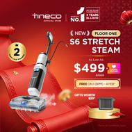 【STEAM & 99.9% SANITIZE】Tineco Floor One S6 Stretch Steam / S5 Steam Smart Wet Dry Vacuum Cleaner │D