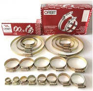 ORBIT เข็มขัดรัดท่อ เหล็ก กิ๊บรัดสายยาง เข็มขัดรัดสายยาง (ยกกล่อง สุดคุ้ม)