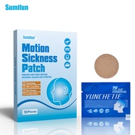 Sumifun 36 Piece Car Motion Sickness Relief Patch Seasickness Nausea Dizzy Plaster