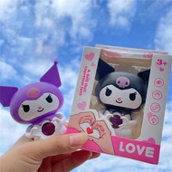 Heart Doll Musical Toy Say I Love You  Kuromi Melody Light Up Confession Doll Cute Creative Kids Gif